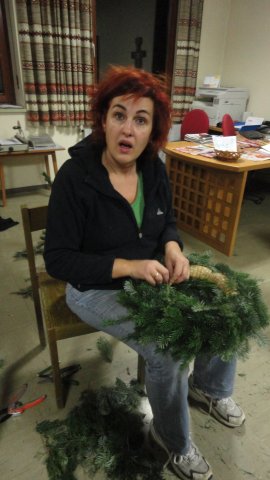 Adventkranzbinden 2011